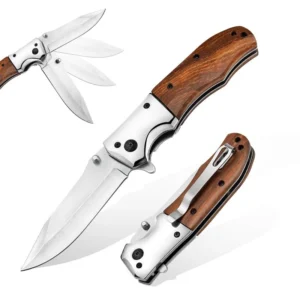 Stainless Steel Outdoor Folding Camping Portable Folding Knife