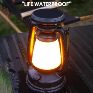 Solar Camping Lights, Portable Camping Lights, Rechargeable Ambient Lights, Lighting Outdoor Tent Lights, Retro Kerosene Lights
