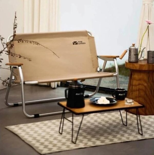 Glamping Double Folding Backrest Chair