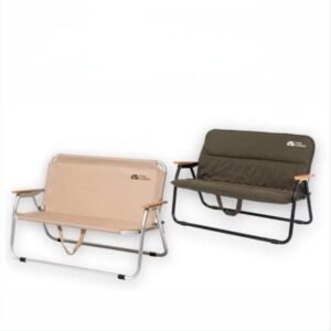 Glamping Double Folding Backrest Chair